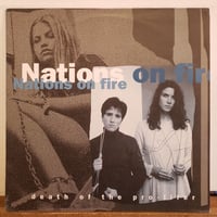 (LP)NATIONS ON FIRE / DEATH OF THE PRO-FILER 1995 BELGIUM ORIGINAL 新品未使用盤デッドストック放出 STILL NEW
