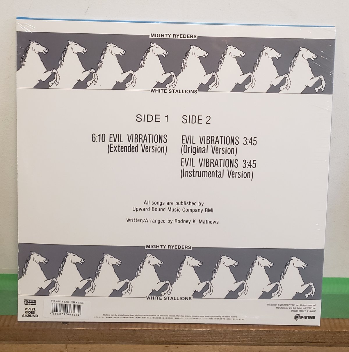 超希少/未開封シールド】Mighty Ryeders LPレコード