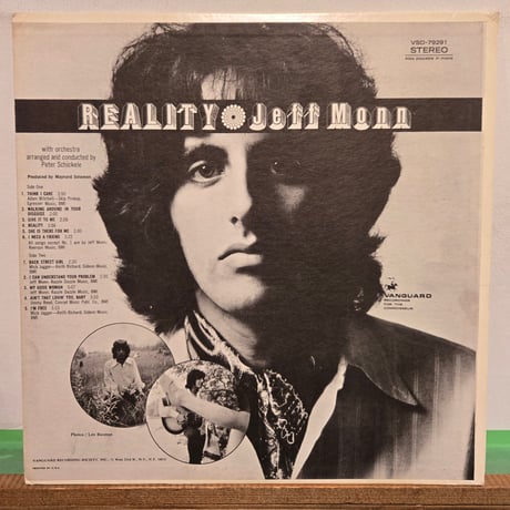 (LP )JEFF MOON /REALITY 1968 US ORIGINAL サイケ・フォーク名盤