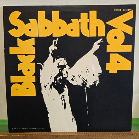 (LP )BLACK SABBATH/VOL.4 72年JAPAN 初回LP 状態良好