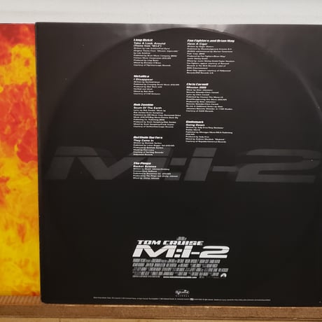 (2LP)MUSIC FROM AND INSPIRED BY M:I-2 GERMANY1999 ORIG 新品未使用デッドストック放出