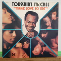 (LP)TOUSSAINT McCALL/ MAKE LOVE TO ME 1976US SUPER RARE SOUL ORIGINAL VINYL 状態良好