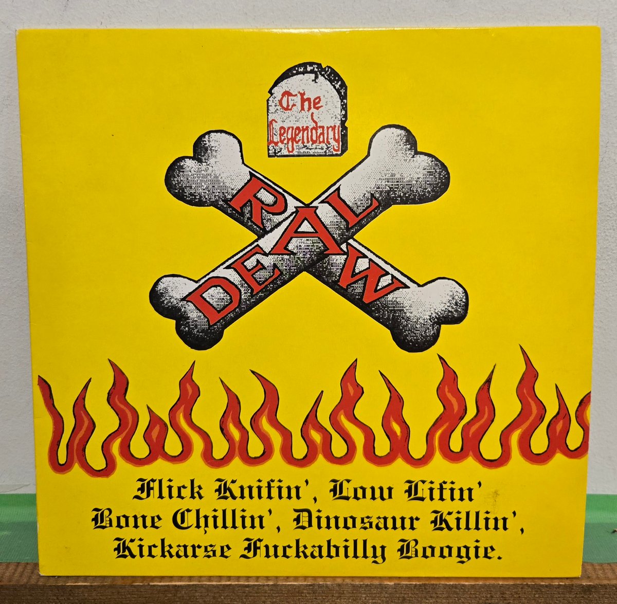 10LP )THE LEGENDARY RAW DEAL /FLICK KNIFIN ,LO