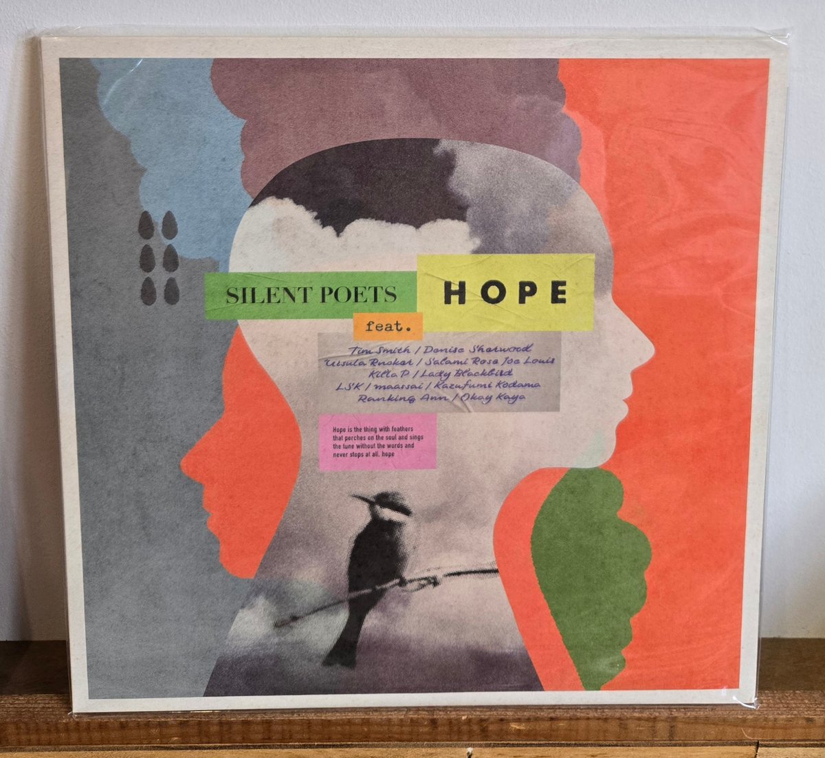 2LP)サイレントポエツSILENT POETS /HOPE 7/16発売 7年ぶりのNEW