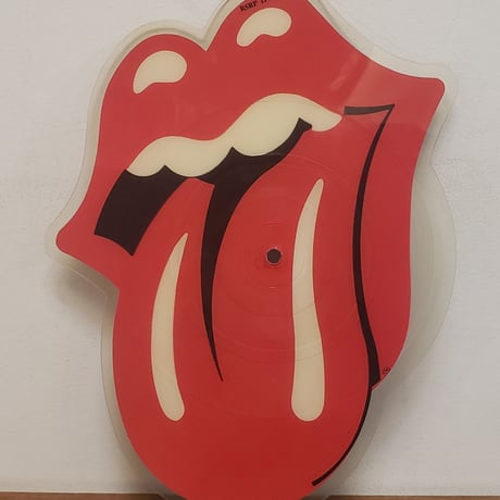 (PIC EP )ROLLING STONES/SHE WAS HOT c/w I THINK I'M GOING MAD 1984UK ORIG SHAPED DISC  EX+/EX+　状態良好
