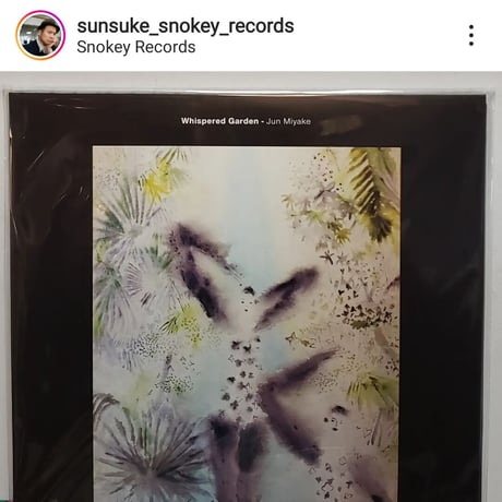 (2LP)JUN MIYAKE 三宅純/ WHISPERED GARDEN  新品未開封未使用盤
