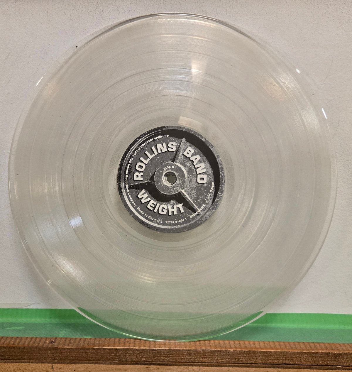 LP )ROLLINS BAND /WEIGHT 1994US ORIG 新品未使用デッドス