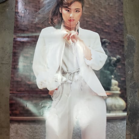 (LP)松原みき　MIKI MATSUBARA / POCKET PARK 1980 ORIG 帯付 POSTER付き　状態良好盤