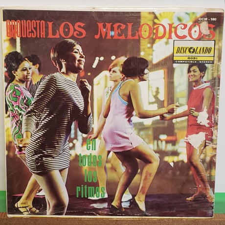 (LP )LOS MELODICOS/ EN TODOS LOS RITOMOS 1972 US ORIG MONSTER RARE LATIN VINYL 状態良好 超入手困難盤