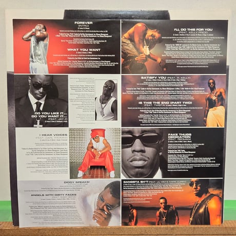(2LP )PUFF DADDY/FOREVER  1999 US  ORIG 新品未使用デッドストック発見