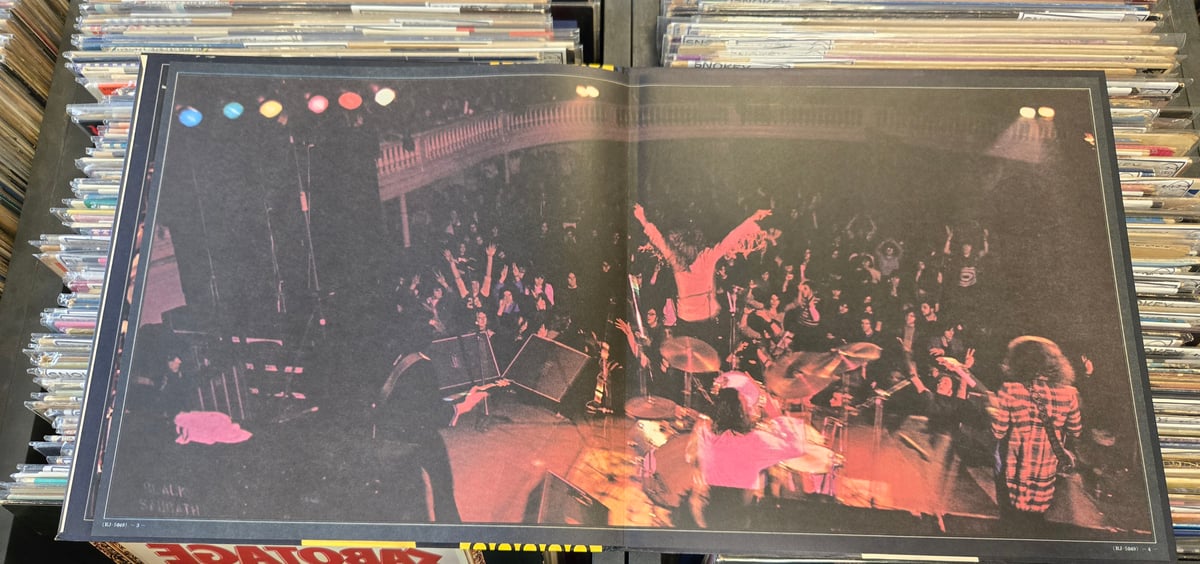 LP )BLACK SABBATH/VOL.4 72年JAPAN 初回LP 状態良好 | S