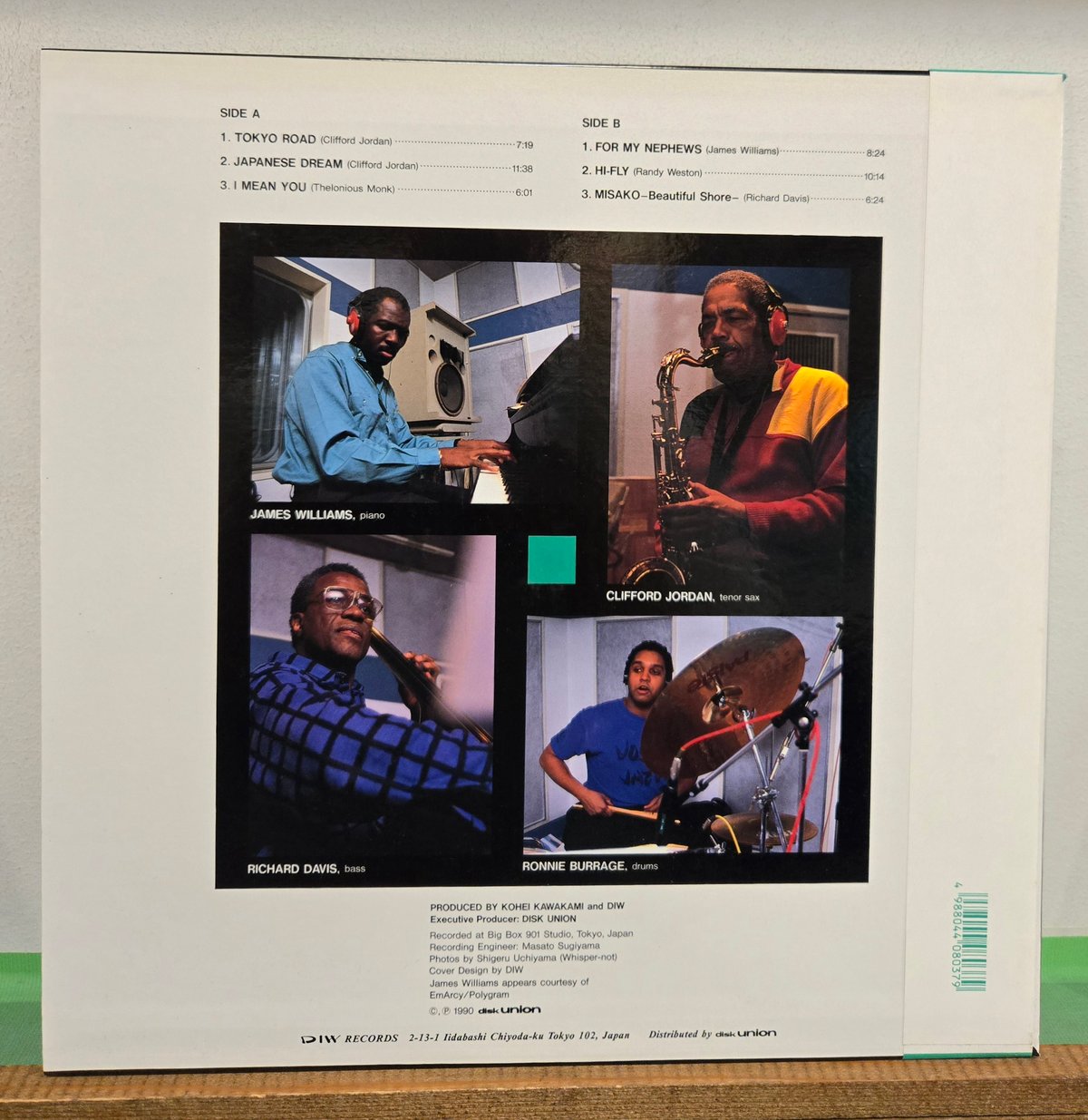 LP )CLIFFORD JORDAN ,R DAVIS 他/FOUR PLAY 1990