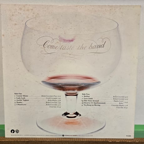 (LP )DEEP PURPLE/COMETASTE THE BAND 75年帯付　状態良好盤