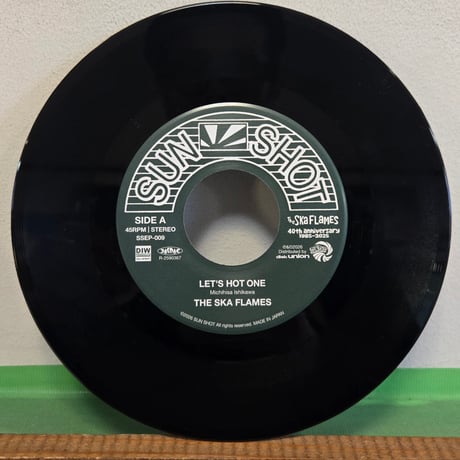 (7EP)スカフレイムスSKA FLAMES /HELLO LONG GOOD BYE c/w LET'S HOT ONE  1/21発売　新品未使用盤