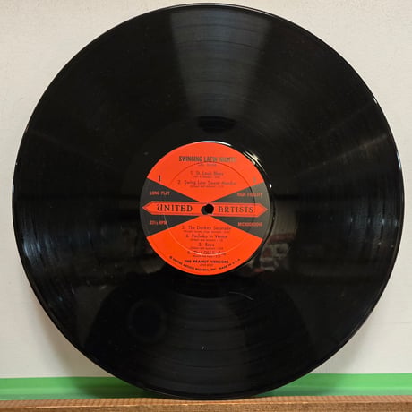 (LP )THE PEANUTS VENDORS /SWINGING LATIN NIGHTS 1958 US ORIG 超絶入手困難/海外人気盤