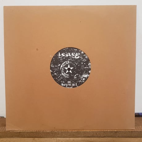 (10LP)LEARY /S.T 1998GERMANY  自主製作？CHAOTIC HARDCORE 新品未使用デッドストック発見 MINT CONDITION