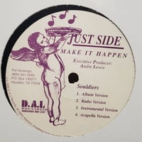 (12EP )アングラヒップホップ JUST RO /SOULDIERS 96US COMMON コモン参加 もUNCREDITED シールド未開封 STILL SEALED