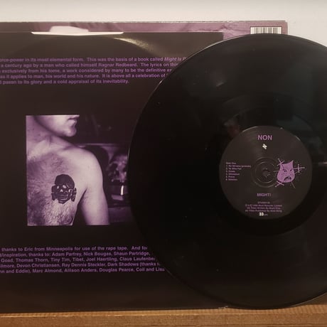 (LP)NON / MIGHT 1995UK ORIG 新品未使用デッドストック盤 STILL NEW