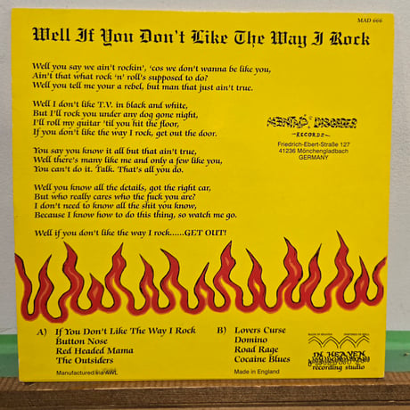(10LP )THE LEGENDARY RAW DEAL /FLICK KNIFIN ,LOW～95年ドイツ盤 ORIG新品未使用デッドストック　NEW VINTAGE STOCK