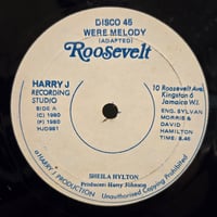 （12EP）SHEILA HYLTON /WE'RE MELODY c/w VERSION DUB JAMAICA 12インチ レコード状態良好