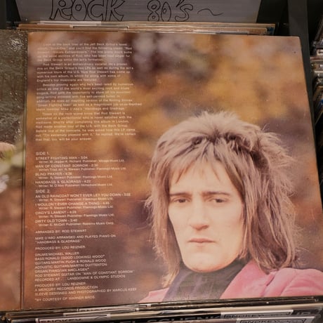(LP )ROD STEWART/ AN OLD RAIN COAT WON'T EVER LET YOU DOWN 1970 UK VERTIGO 英国原盤 状態良好