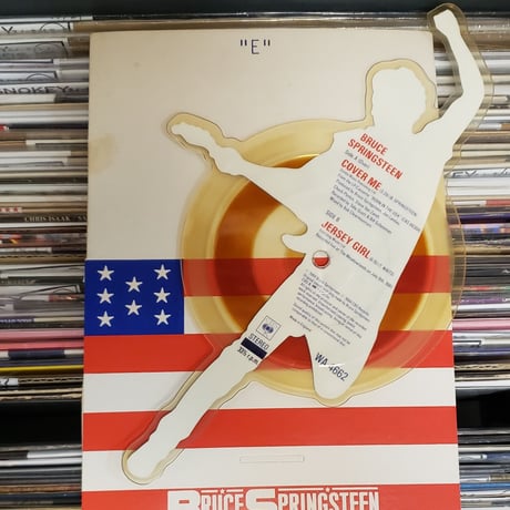 (7EP )BRUCE SPRINGSTEEN/COVER ME c/w JERSEY GIRL 1985UK CBS LTD PIC DISC 稀少HARD TO FIND 中古盤