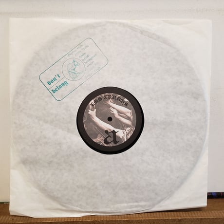 (LP)LOS CRUDOS /1991-1995 LOS PRIMEROS GRITOS 98EURO NEW VINTAGE STOCK 新品未使用盤