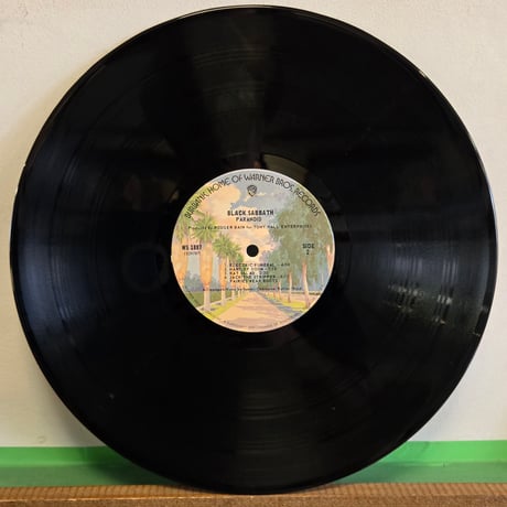 (LP )BLACK SABBATH /PARANOID 71US ORIGINAL 状態良好盤