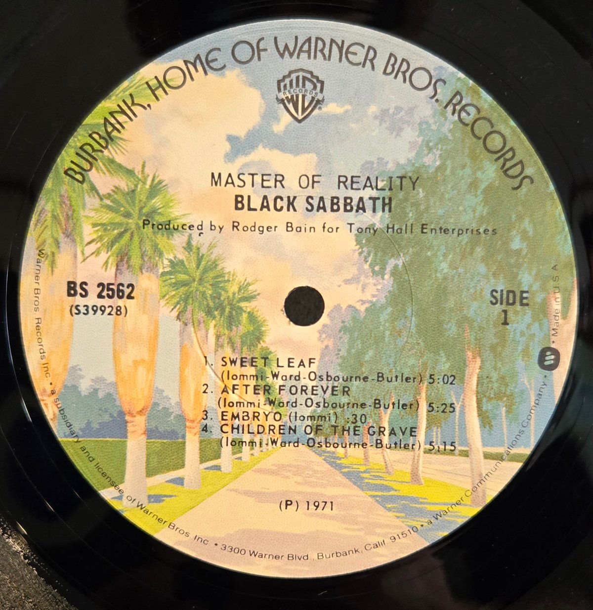 LP )BLACK SABBATH /MASTER OF REALITY 71US ORIG