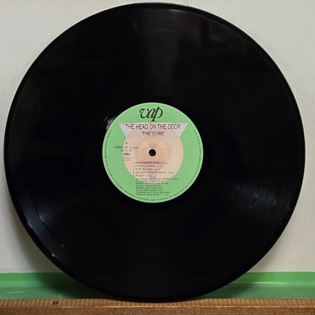 (LP )THE CURE /THE HEAD ON THE DOOR 85JAPAN OBI 中古盤　状態良好