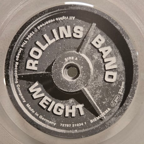 (LP )ROLLINS BAND /WEIGHT 1994US ORIG 新品未使用デッドストック盤レコード倉庫より発見