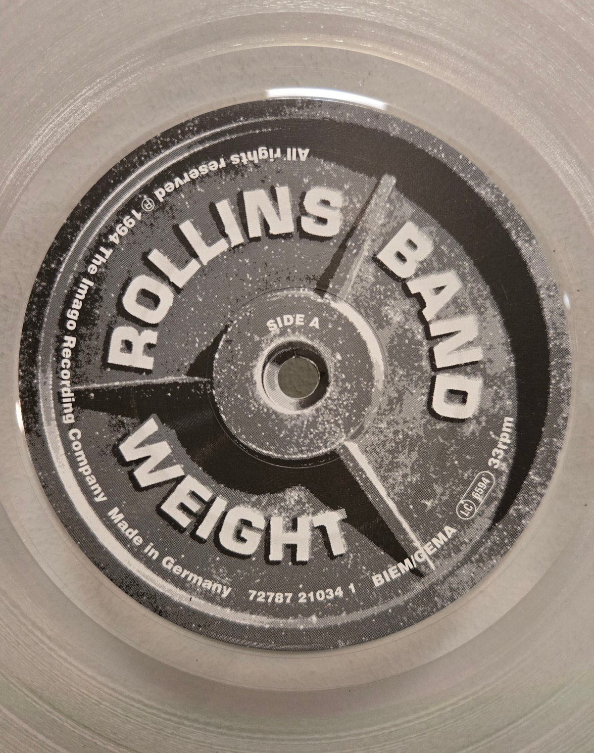 ROLLINS BAND WEIGHT レコード　black flag ROLLINS BAND WEIGHT レコード black flag ROLLINS BAND - Weight