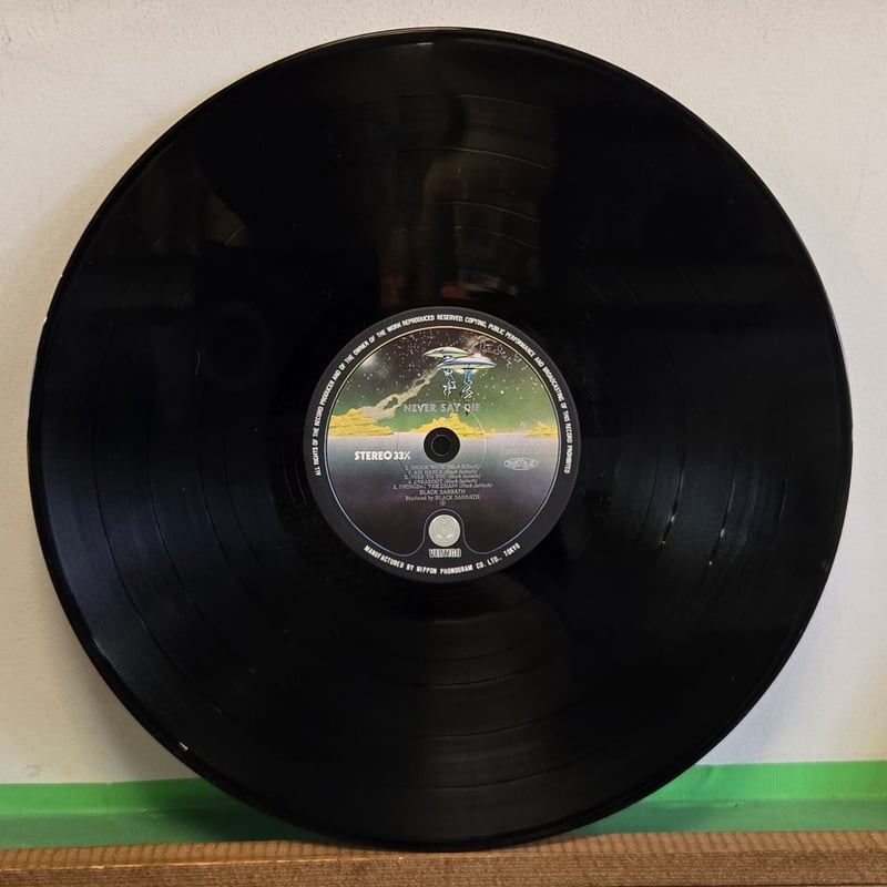 LP )BLACK SABBATH/NEVER SAY DIE 78JAPAN OBI LP