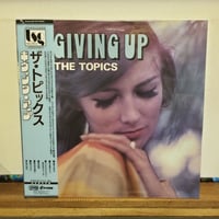 (LP)THE TOPICS /GIVING UP 完全限定生産盤 TSG 発売唯一作 新品未開封シールド盤
