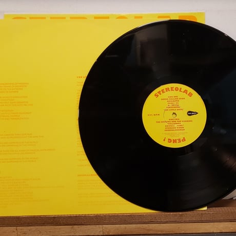 (LP)Stereolab ステレオラブ/peng！ UK1992 ORIGINAL 中古盤 状態良好