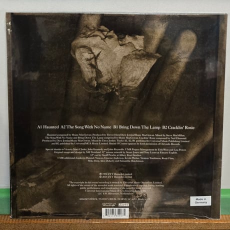 (12EP)SHANE MACGOWAN &SINEAD O CONNOR /HAUNTED RSD2025 輸入盤　新品未開封シールド