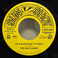 (7EP )SKA FLAMES スカフレイムス/AINT THAT LOVIN YOU c/w ON SLOW BOAT TO CHINA  新品未使用盤