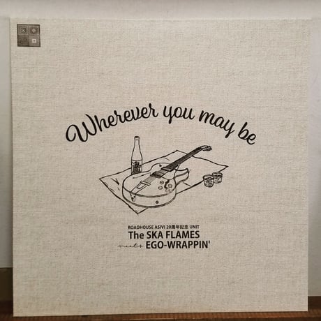 《12EP 》 スカフレイムス SKA FLAMES meets  EGO-WRAPPIN'　   / Wherever you may be 12インチアナログ　新品未使用盤