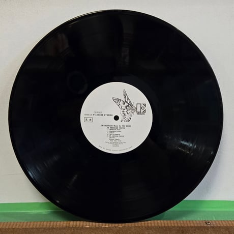 (LP )JIM MORRISON music by THE DOORS /AN AMERICAN PRAYER 1978 JAPAN OBI  白ラベル見本盤　状態良好