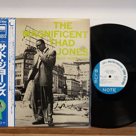 (LP)THAD JONES/ THE MAGNIFICENT BLUENOTE 国内帯 79MONO VINYL 中古盤 状態良好