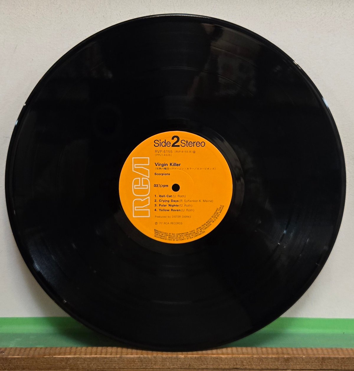 LP )SCORPIONS /VIRGIN KILLER 狂熱の蠍団 1977JAPAN 初