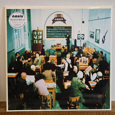 (2LP )OASIS オアシス/MASTERPLAN -25周年記念リマスタード　新品未開封シールド盤