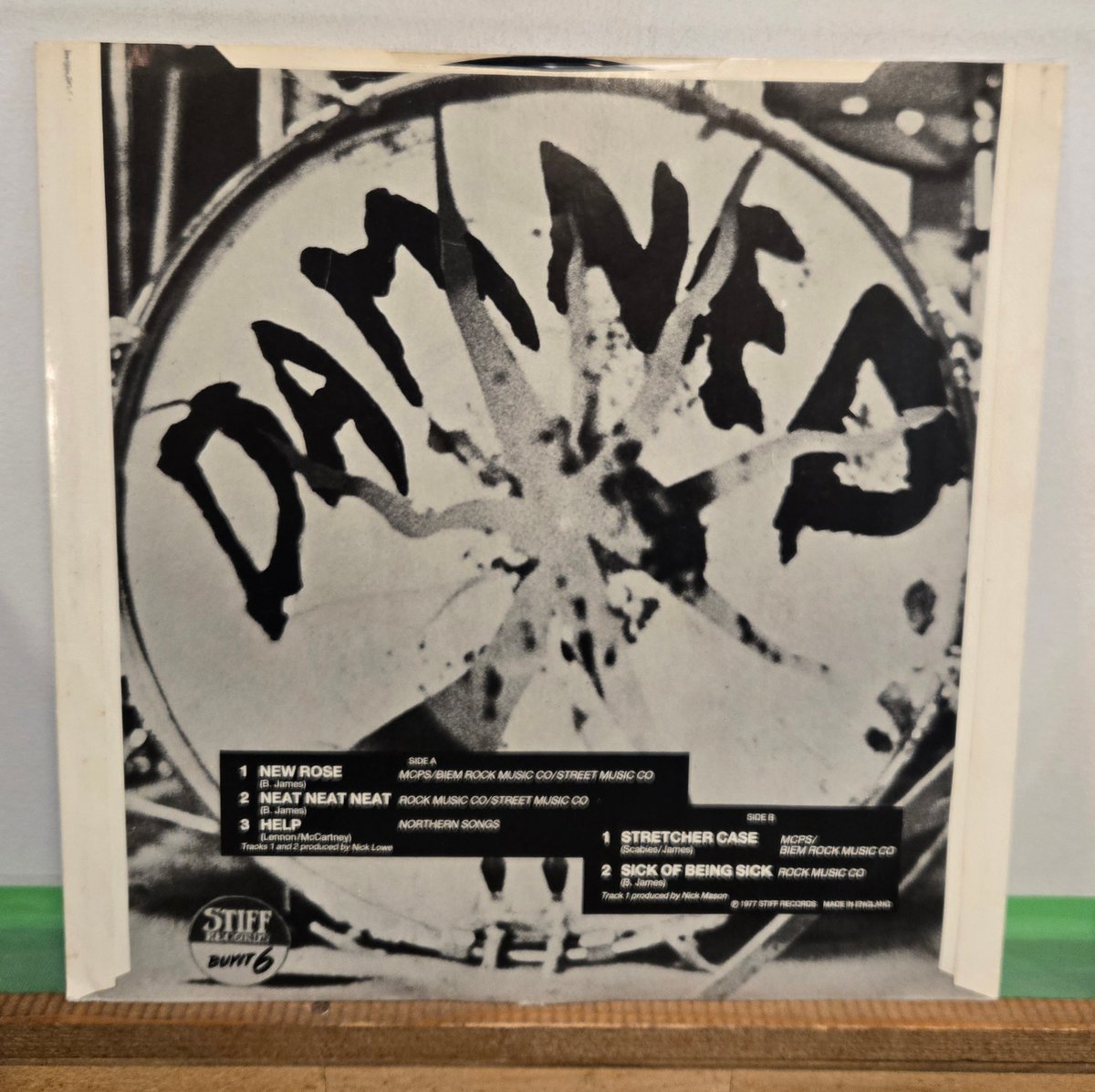 12EP )THE DAMNED ザ・ダムド/NEW ROSE /HELP 1986UK