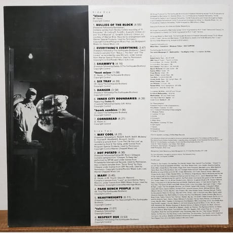 (LP )FREESTYLE FELLOWSHIP/ INNERCITY GRIOTS 93 UK ORIG ヒップホップ入手困難盤 状態良好