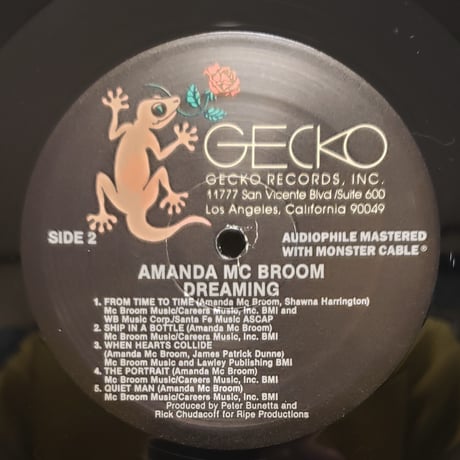 (LP)AMANDA MC BROOM/ DREAMING 1986 US ORIGINAL VINYL 中古盤 状態良好