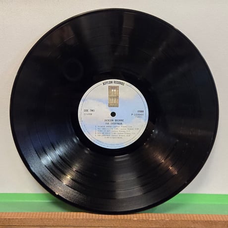 （LP ）JACKSON BROWNE /FOR EVERYMAN 1977JAPAN OBI 稀少　状態良好盤