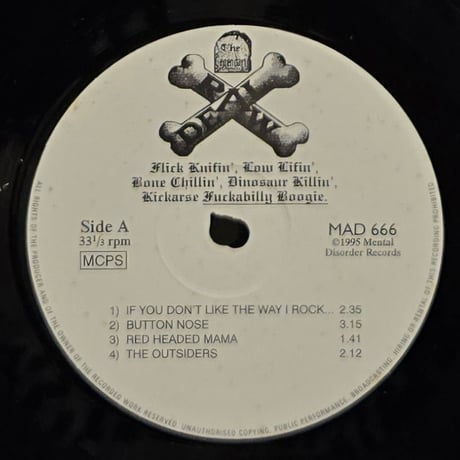 (10LP )THE LEGENDARY RAW DEAL /FLICK KNIFIN ,LOW～95年ドイツ盤 ORIG新品未使用デッドストック　NEW VINTAGE STOCK