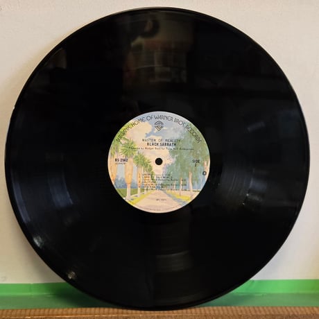 (LP )BLACK SABBATH /MASTER OF REALITY 71US ORIG 状態良好盤