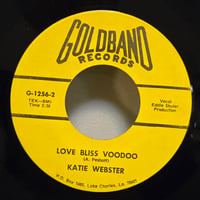 (7EP)KATIE WEBSTER /LOVE BLISS VOODOO 1974US メガレアUNKNOWN JAZZ FUNK 稀少超絶入手困難45状態良好