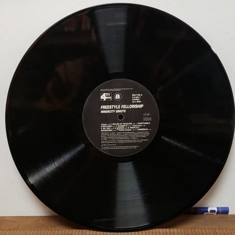 (LP )FREESTYLE FELLOWSHIP/ INNERCITY GRIOTS 93 UK ORIG ヒップホップ入手困難盤 状態良好